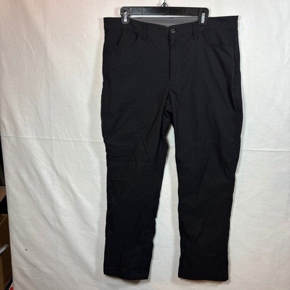 Eddie Bauer First Ascent Guide‎ Pants Mens 35x28 Black  Hiking Outdoor